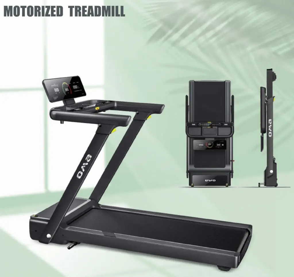 OMA ELITE  1130EA  Folding Auto Treadmill –  Space Saver Running Machine