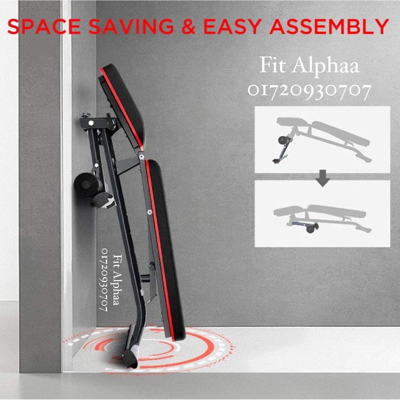 Adjustable Bench , Folding Training Bench, Fitness Bench, Incline Bench Press Bench for Full Body Workout