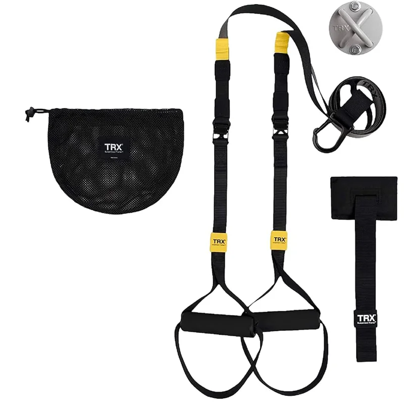TRX Pro 3 All-in-One Suspension Trainer Full pack  Home Gym System – Fit Alphaa