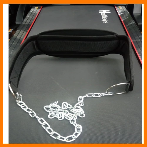Dip Belt with Chain for Weightlifting, Dipping Pull Up Belt, Pullup Weight Belt for Men Women