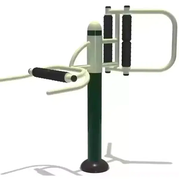 Outdoor Waist and Back Massager (Galvanized Steel)