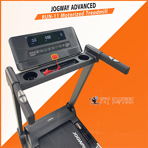 Jogway Run 11 Foldable Motorized Treadmill - Home Use Running Machine
