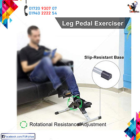 Mini Exercise Cycle / Portable Folding Pedal Exerciser With Digital LCD Adjustable