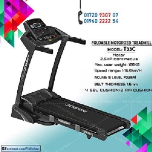 Foldable Motorized Treadmill Jogway T33c