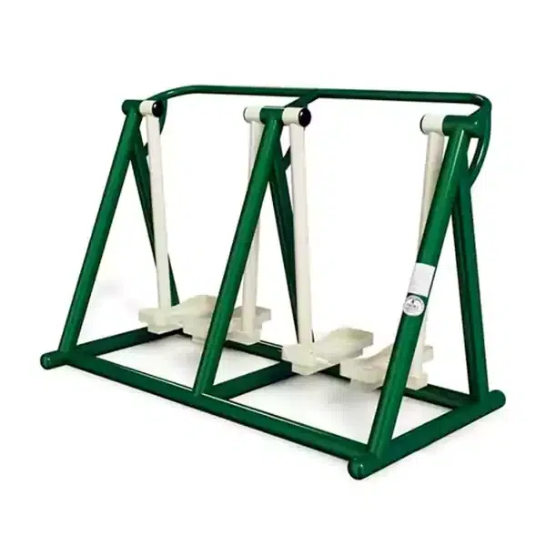 Outdoor Double Walker Gym Equipment for Parks (Galvanized Steel)