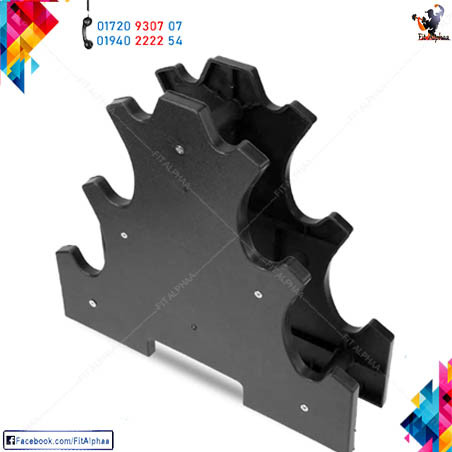 Vinyl Dumbbells Rack For 6 pcs