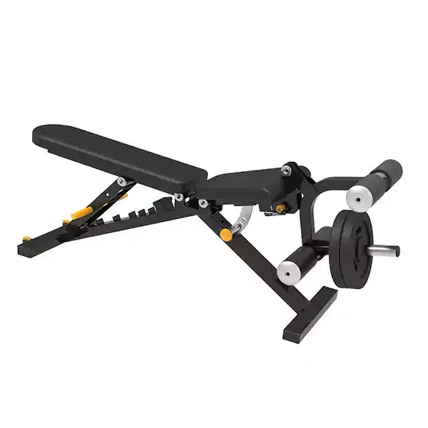 BODY CHARGE USA 1612C Premium Professional Super Bench (FID with Leg Extension & Curl)