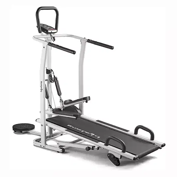 Manual Treadmill  4-in-1 Multifunction (Foldable, Stepper & Sit-Up)