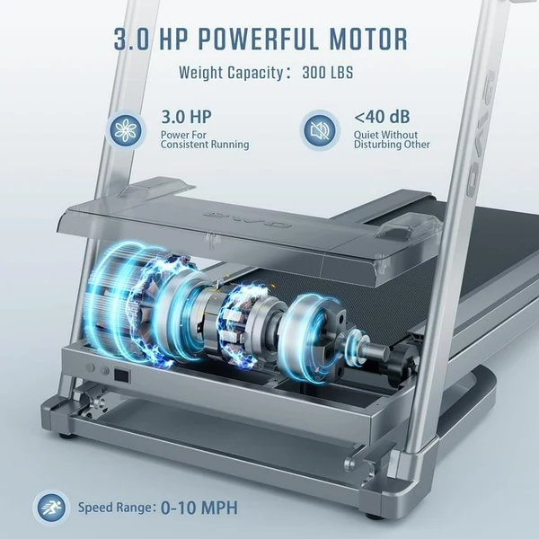 OMA 7200EA Foldable Treadmill Best for Home | OMA-7211EA