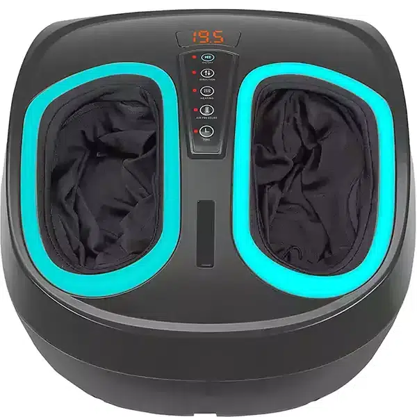 InvoSpa Shiatsu Foot Massager Machine with Heat (Deep Kneading)